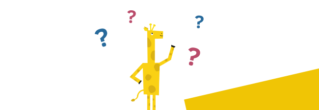 Girafe qui se pose des questions