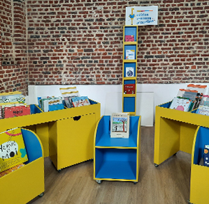 exemple d'espace EJA en médiathèque